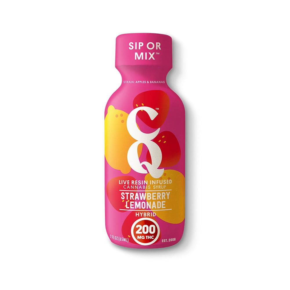 Strawberry Lemonade w/ APPLES & BANANAS Live Resin [2oz] (200mg THC) by CQ/Cannabis Quencher