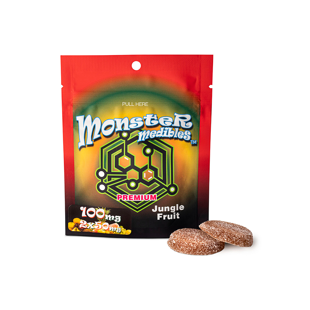 Jungle Fruit [2pk] (100mg) by Monster Medibles