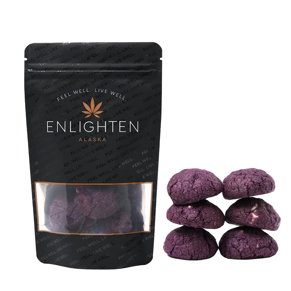 Ube White Chocolate Chip (50mg) by Enlighten Alaska