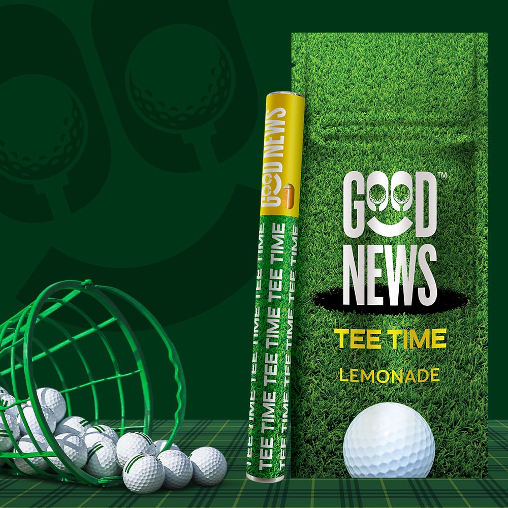 Tee Time Lemonade Vape Pen (500mg) by Good News™