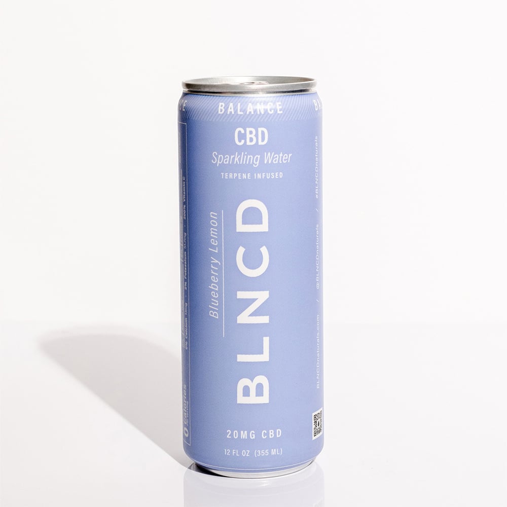 Balance CBD Sparkling Water [12oz] (20mg CBD) by BLNCD