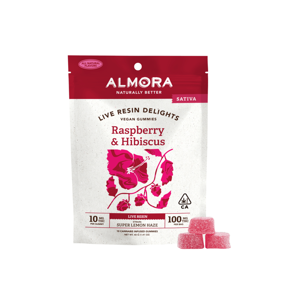 Raspberry & Hibiscus [10pk] (100mg) by Almora