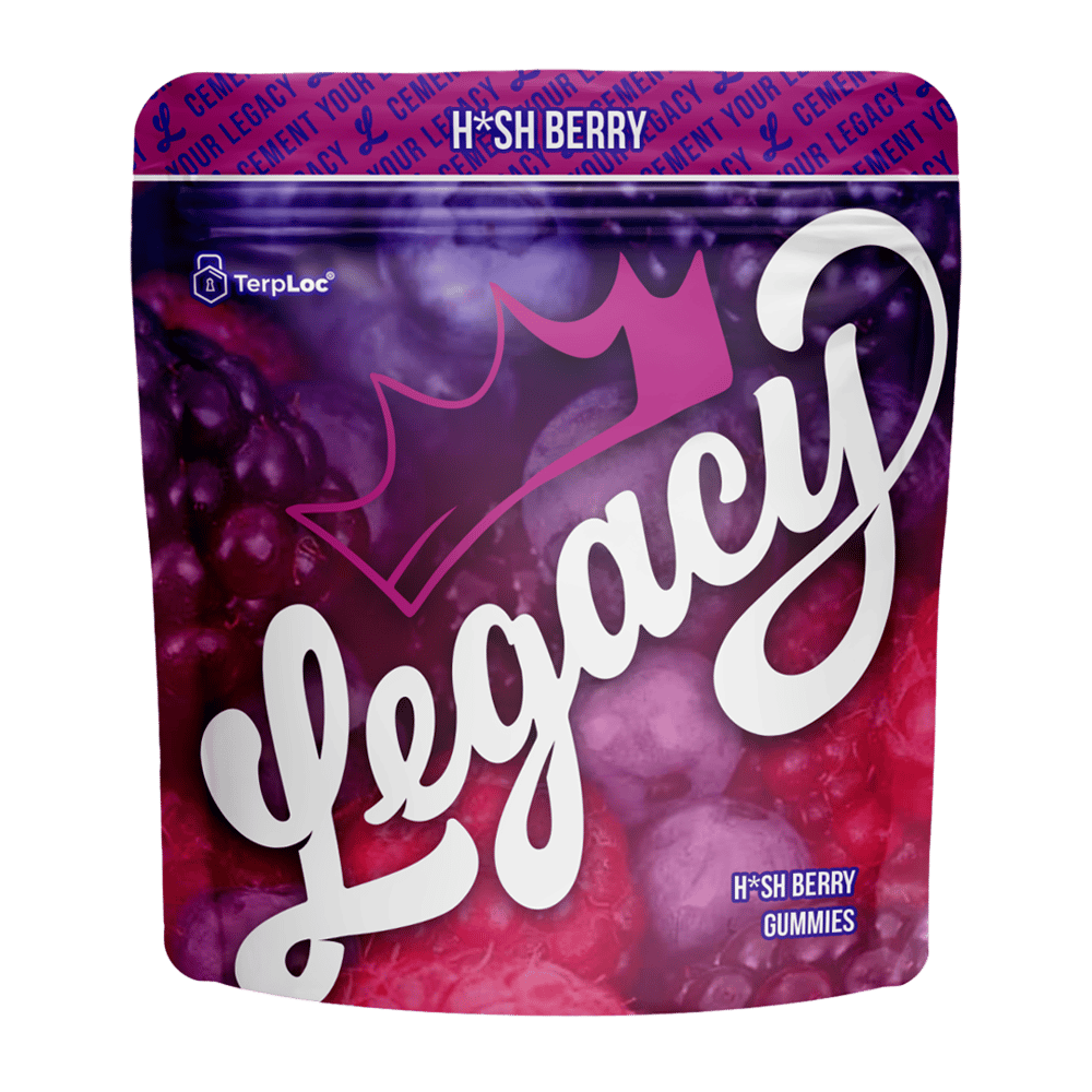 Hash Berry Gummies Solventless [10pk] (100mg) by Legacy