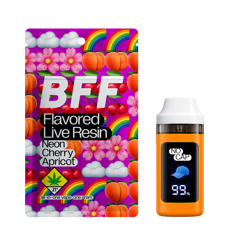 Neon Cherry Apricot (NO CAP) [1000mg] by BFF