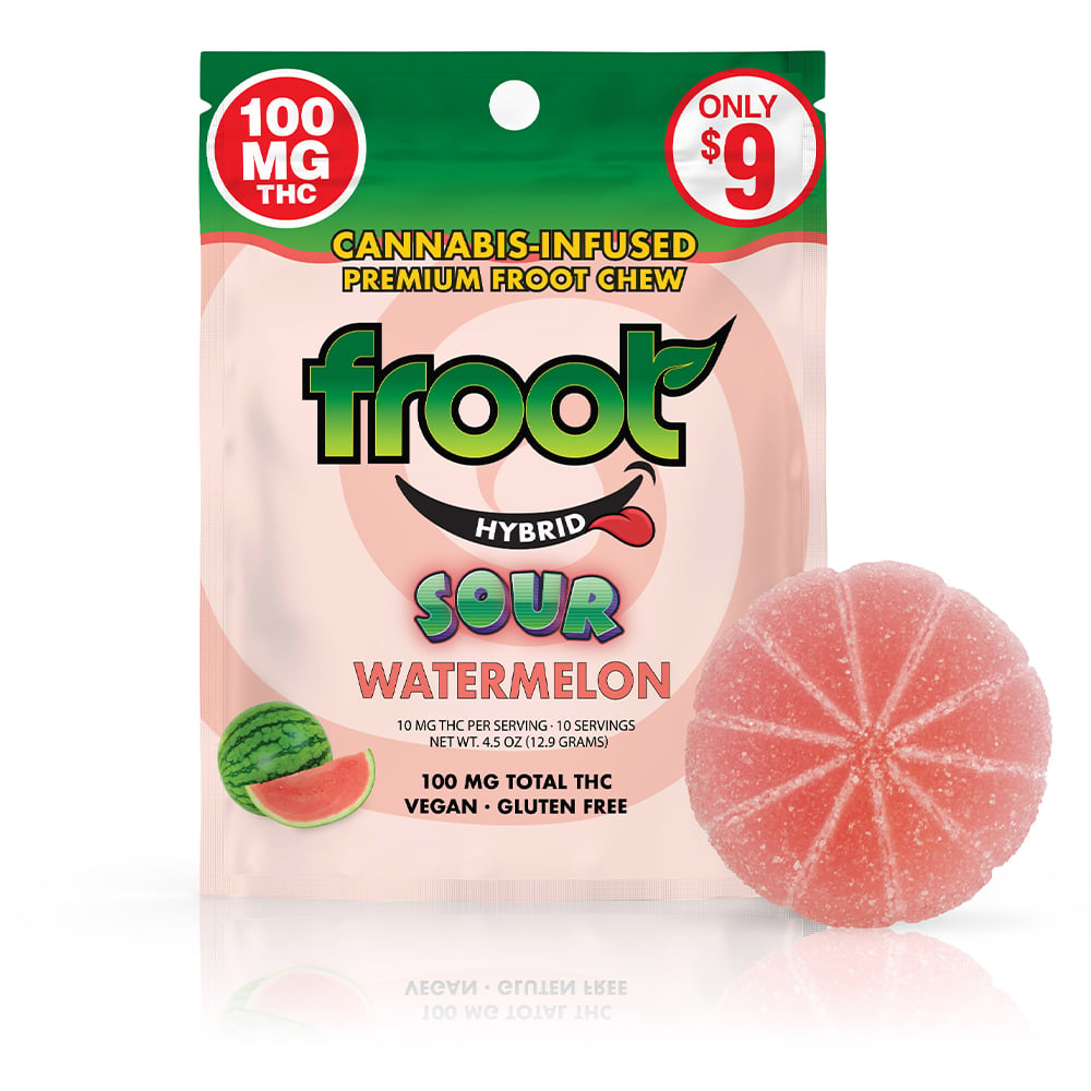 Sour Watermelon - Single (100mg) by Froot