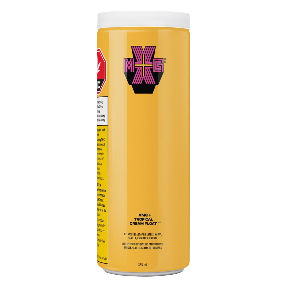 Tropical Cream Float Drink [355ml] (10mg THC/10mg CBG) by XMG