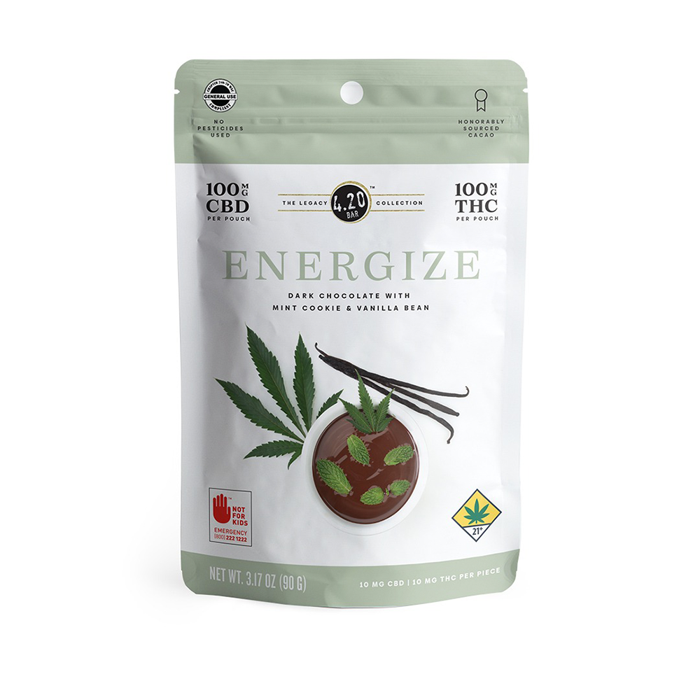 1:1 Energize [10pk] (100mg CBD/100mg THC) by 4.20 Bar