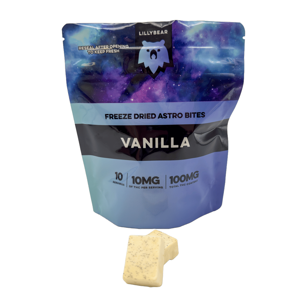 Vanilla Freeze Dried Astro Bites [10pk] (100mg) by Lillybear