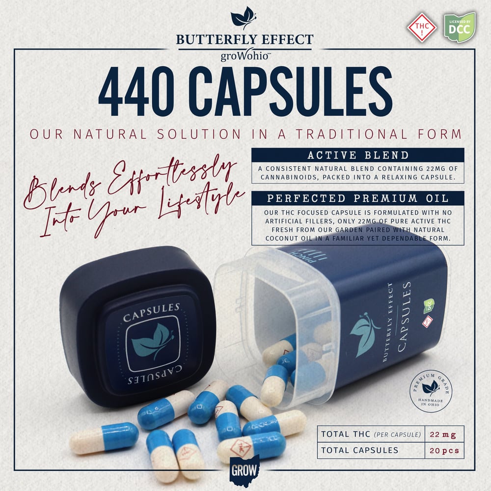Capsules [20pk] (440mg) by Butterfly Effect