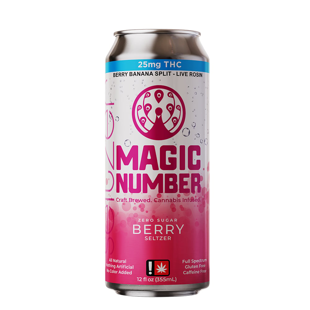 Berry Seltzer (25mg Live Resin) by Magic Number