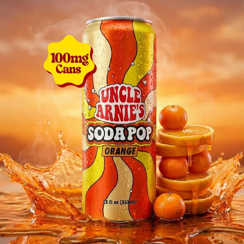 Orange [12oz] (100mg) by Uncle Arnie's