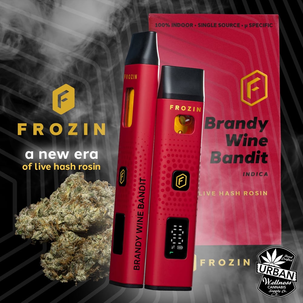 Brandy Wine Bandit [2000mg] - Live Rosin AIO Cart by Frozin