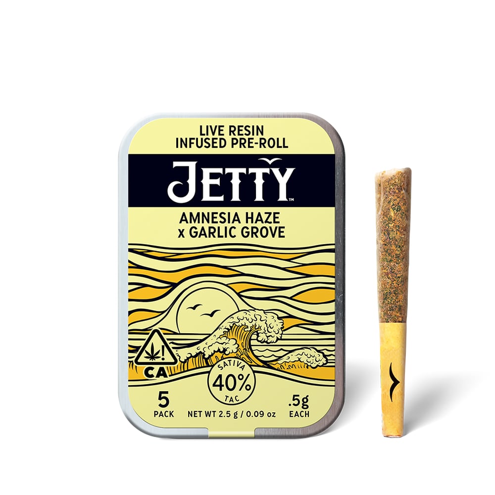 Amnesia Haze x Garlic Grove [.5g] by Jetty Extracts