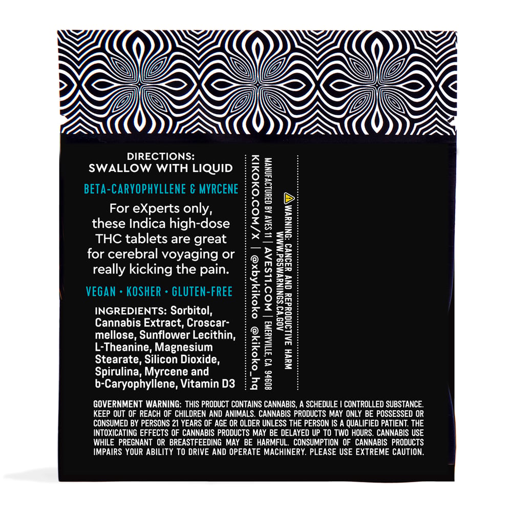 PROMO - Kikoko - XTabs Indica [1pk] (50mg) by PROMO
