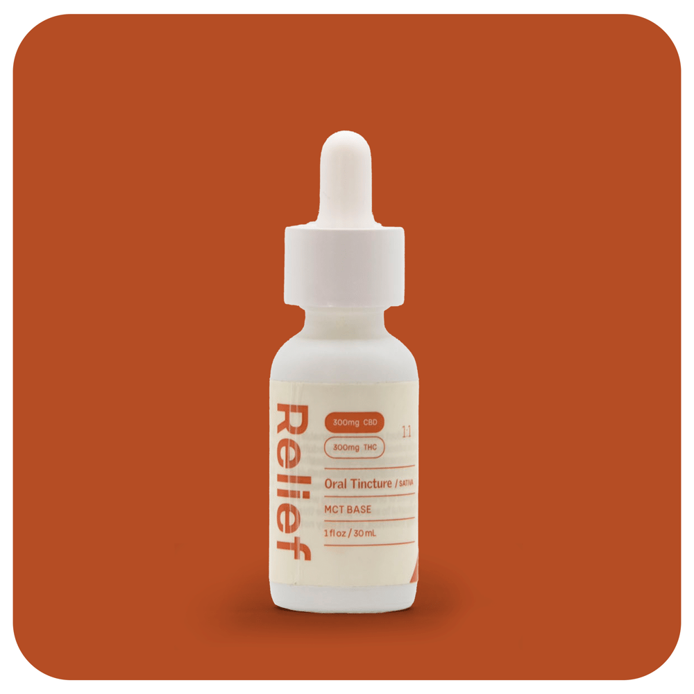 1:1 Sativa [30ml] (300mg THC/300mg CBD) by Relief