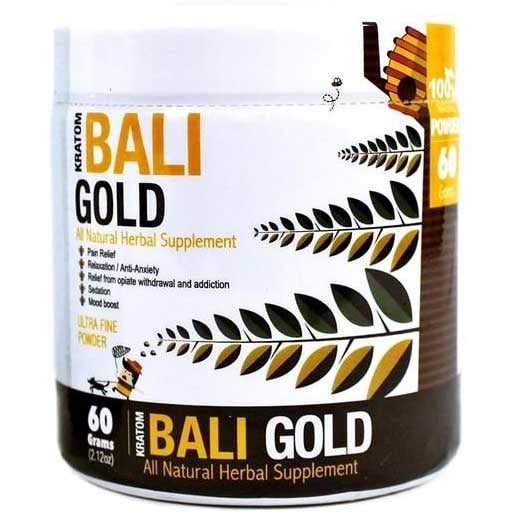 Bali Gold Kratom Powder [60g] (60mg) by Bumble Bee