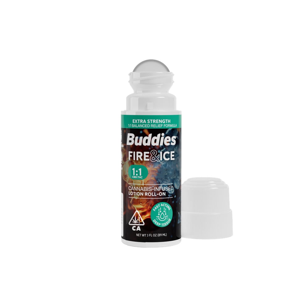 1:1 Fire & Ice [3oz] (250mg CBD/250mg THC) by Buddies Brand in United States