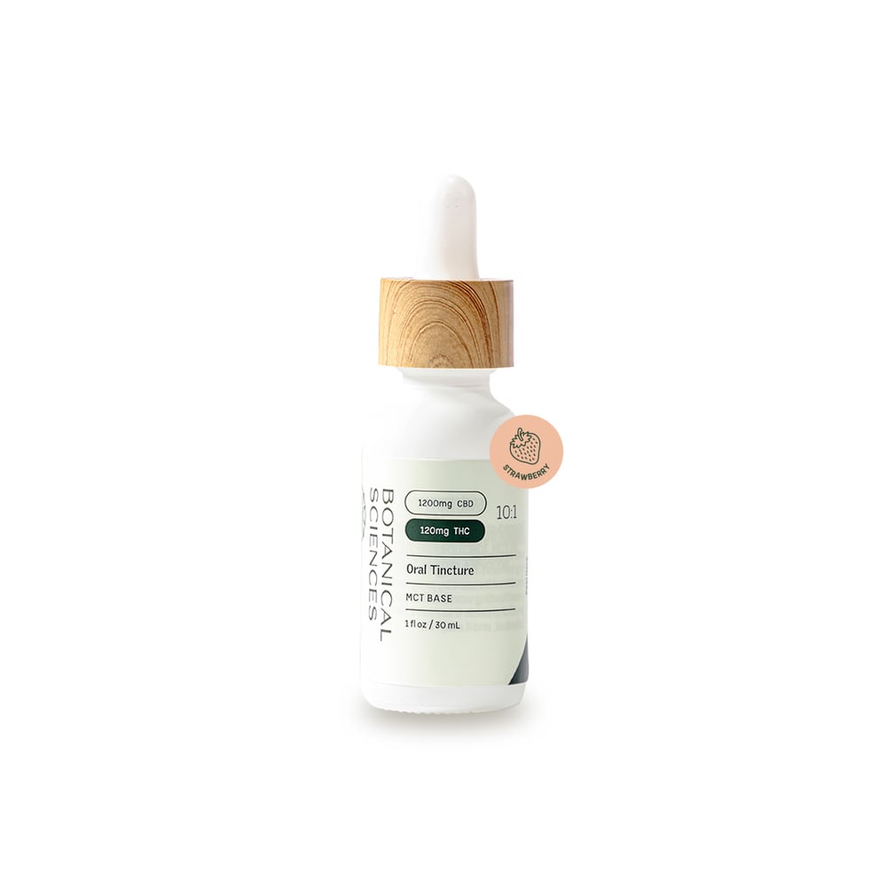 10:1 Strawberry [30ml] (1200mg CBD/120mg THC) by Botanical Sciences