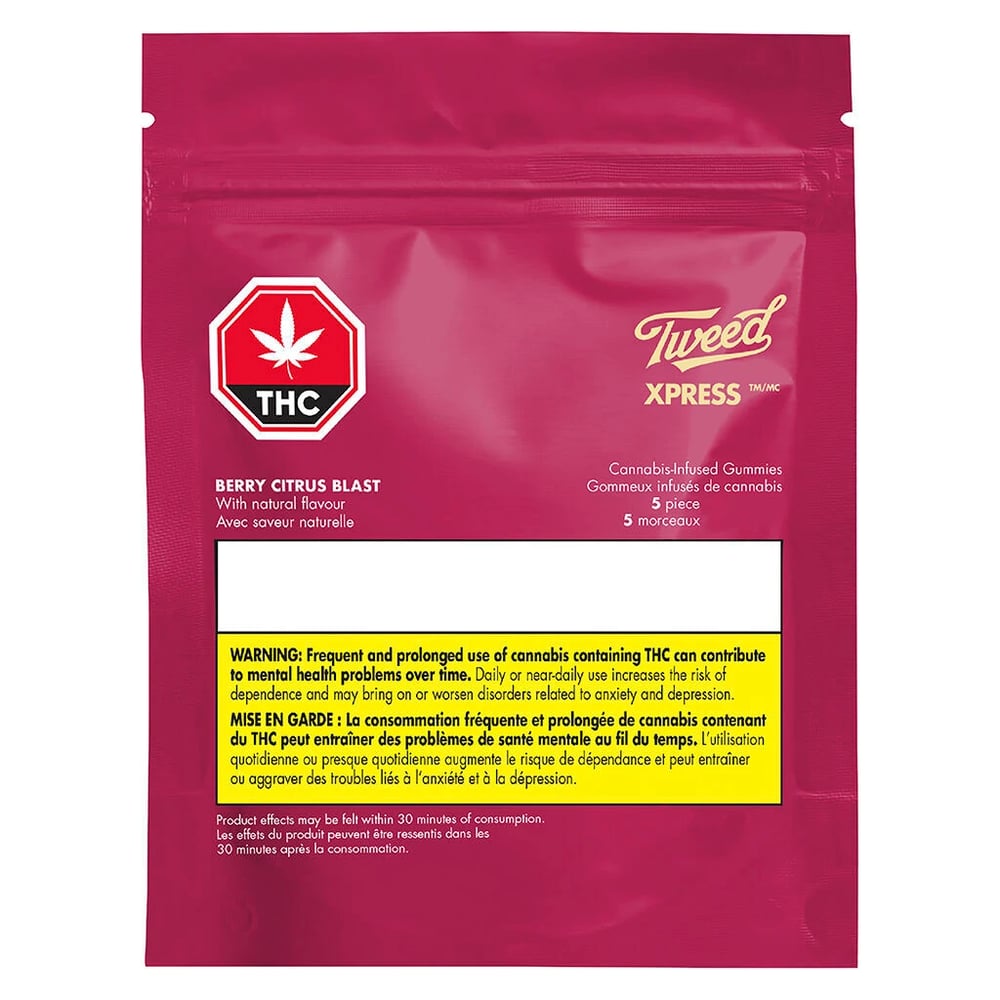 Berry Citrus Blast [5pk] (10mg) by Tweed