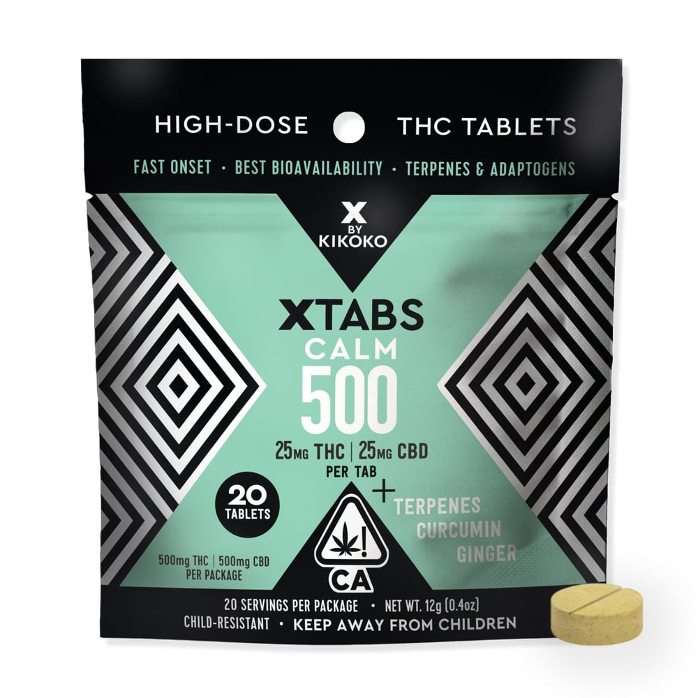Calm [20pk] (500mg CBD/500mg THC) by KIKOKO