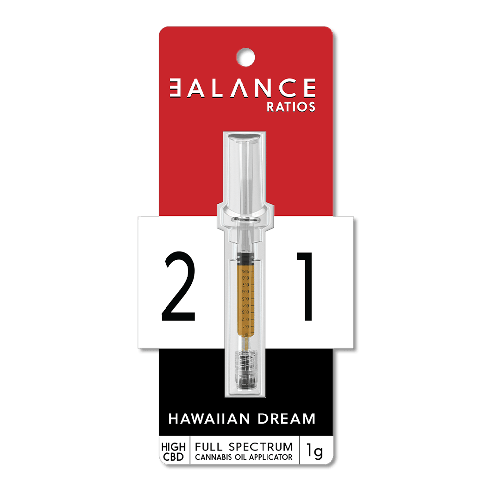 BALANCE Ratios 2:1 High CBD Applicator - Hawaiian Dream by Mfused