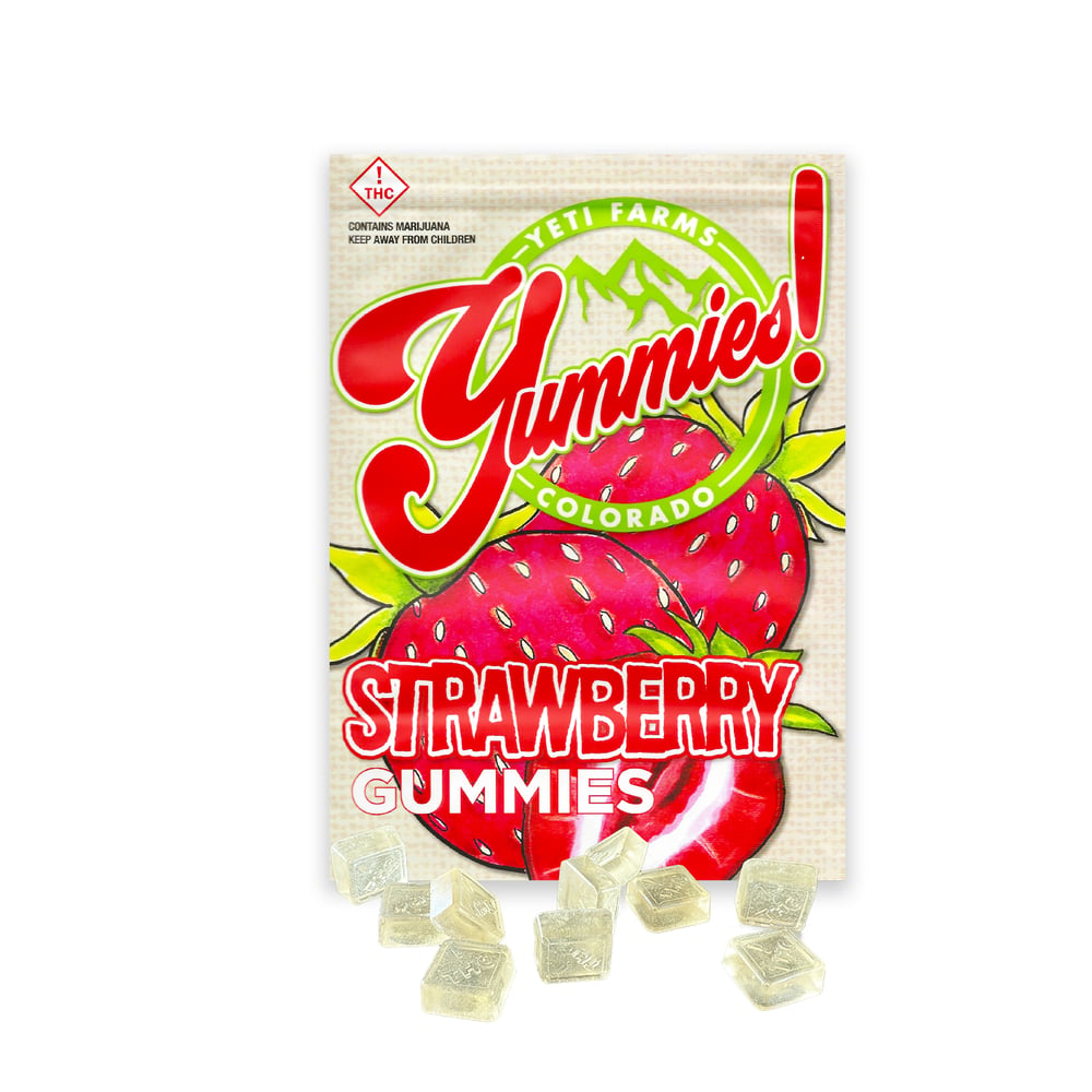 Strawberry (100mg) by Yetibles