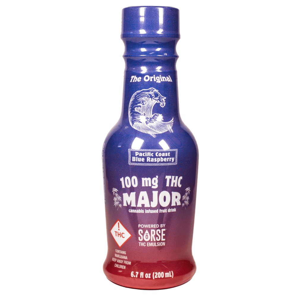 Pacific Coast Blue Raspberry (100mg) by Major