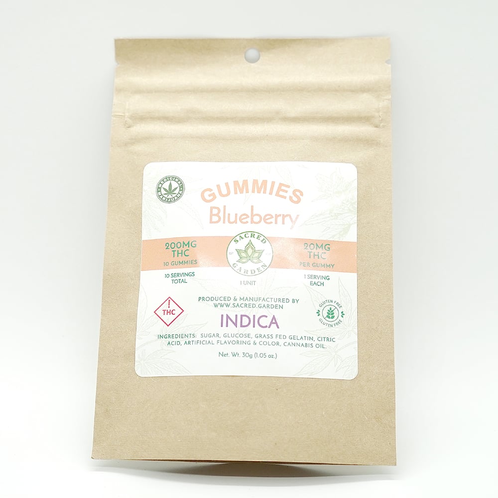 Blueberry - Jungle Cookies (200mg) by Sacred Garden