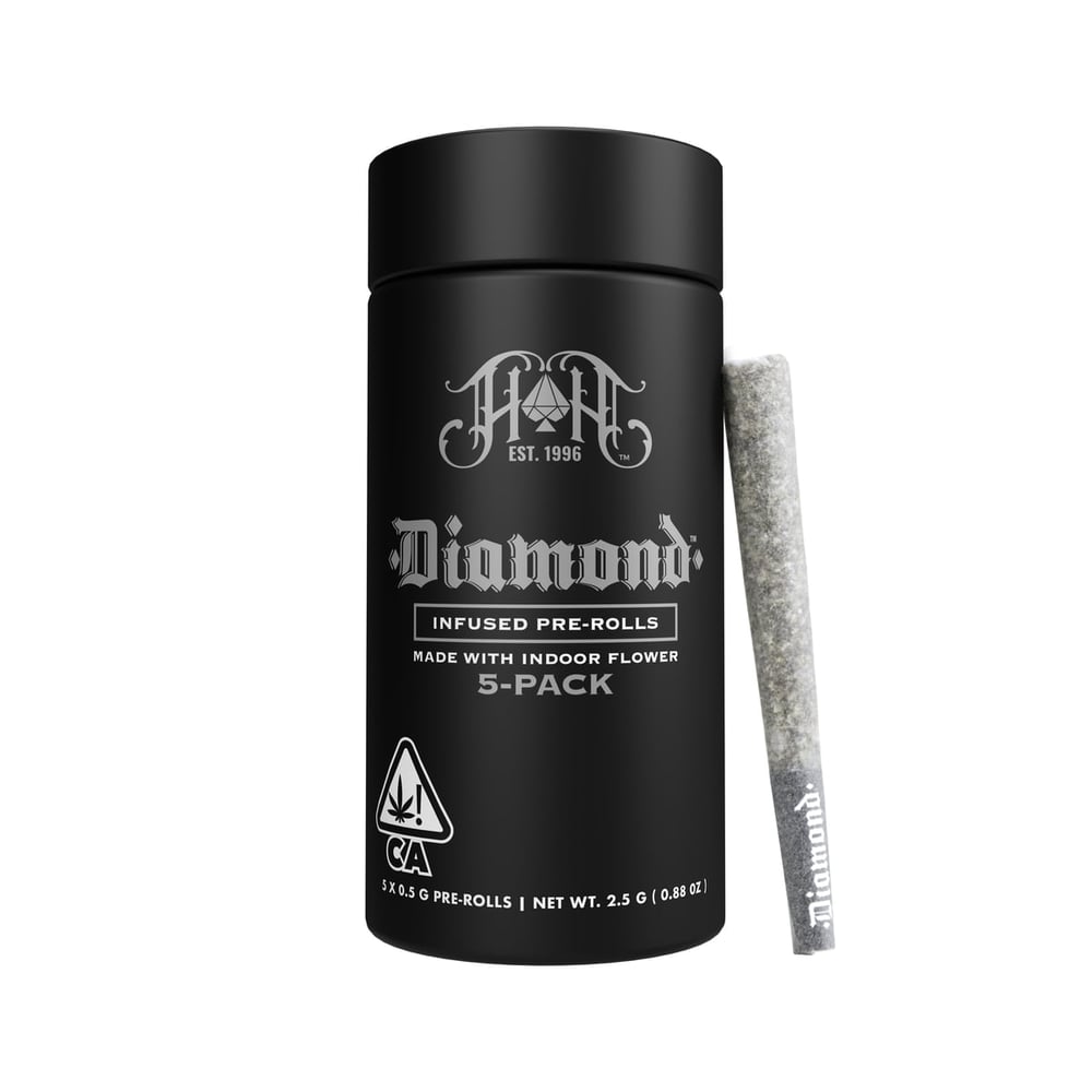 CAM: Lady Pink | Hybrid - Diamond THCA-Infused Pre-Rolls - 2.5G 5-Pack by Heavy Hitters