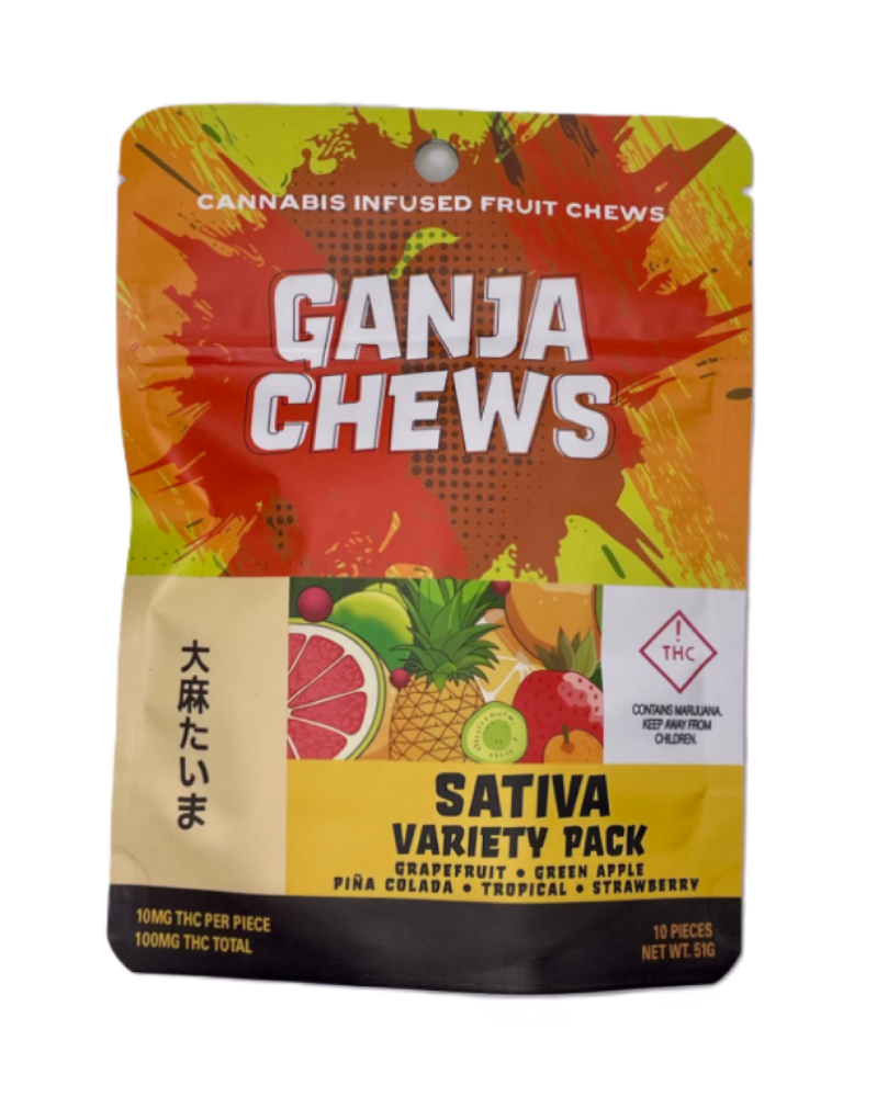 Variety Pack [10pk] (100mg) by Ganja Chews