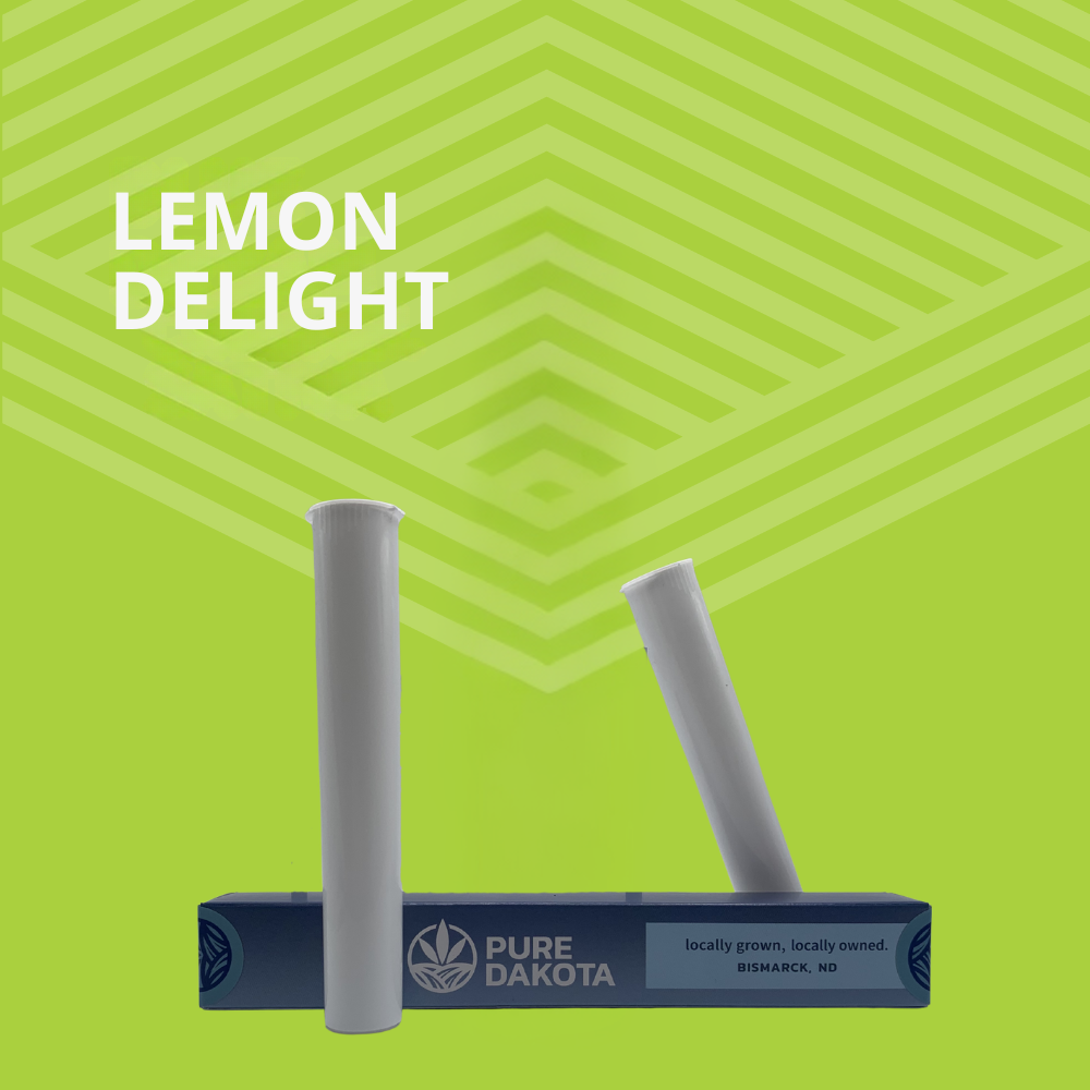 Lemon Delight Pre Rolls [2pk] by Pure Dakota