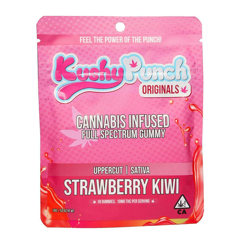 Strawberry Kiwi - Uppercut [10pk] (100mg) by Kushy Punch