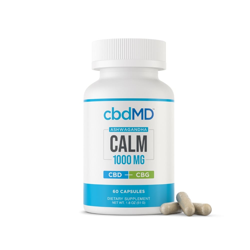 Calm (1000mg CBD:CBG) by cbdMD