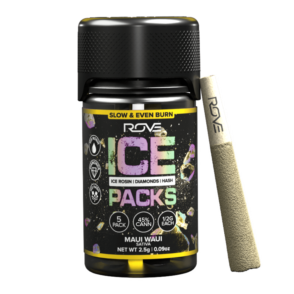 Maui Waui - Infused Ice Packs (Rosin, Hash, and Diamonds) [5x 0.5g] by ROVE