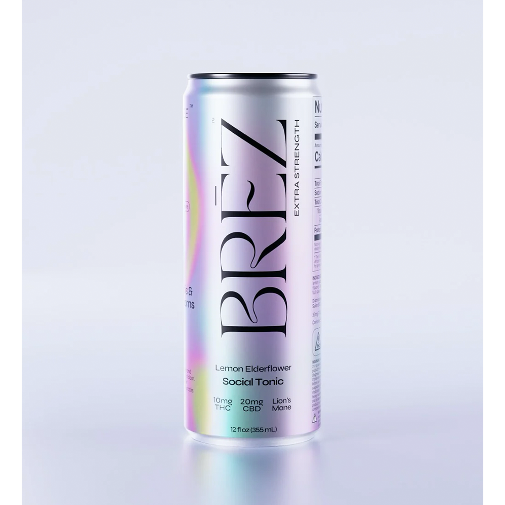 OG Extra Strength - Lemon Elderflower (20mg CBD/10mg THC) by Brēz