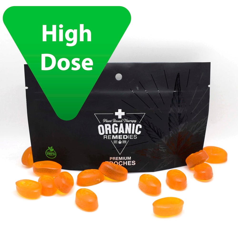 50mg THC Raz Lemonade [15pk] (50mg each/750mg total) by Organic Remedies