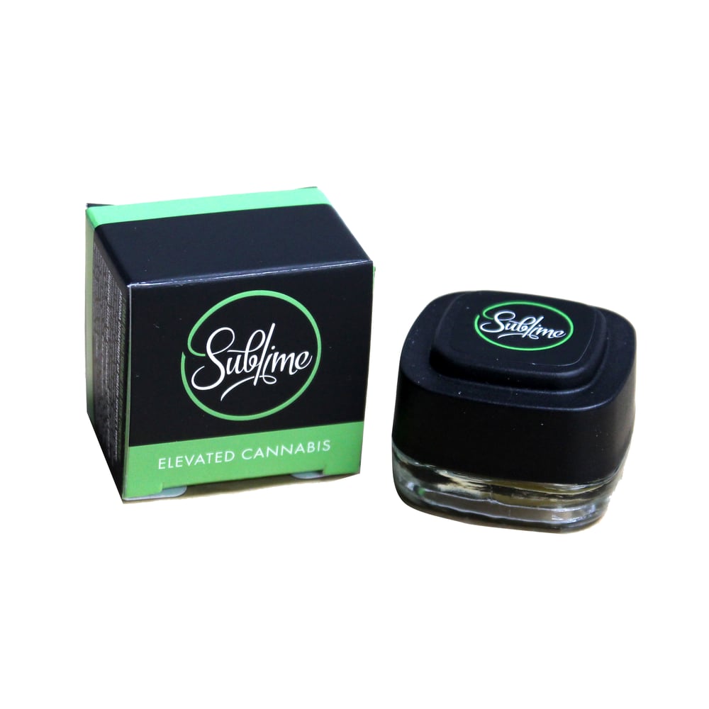 Banana Sorbet Live Resin Sugar Wax (1g) by Sublime Brands