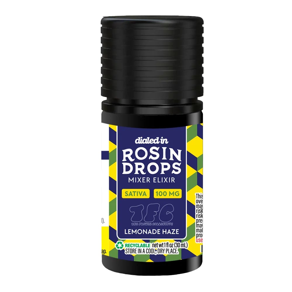 100mg - Lemonade Haze - Rosin Drops by Dialed In Gummies
