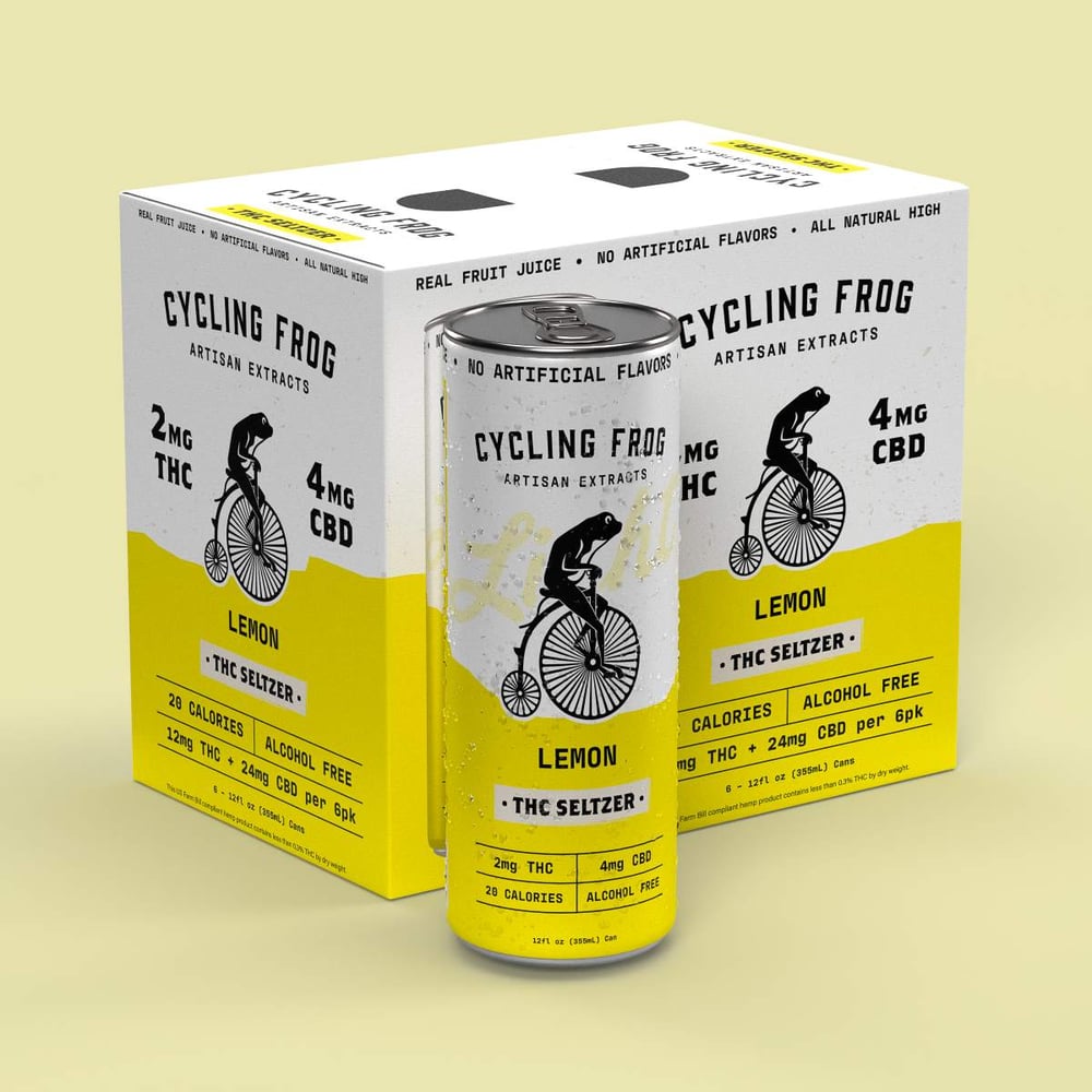 Lemon (4mg CBD/2mg THC) by Cycling Frog