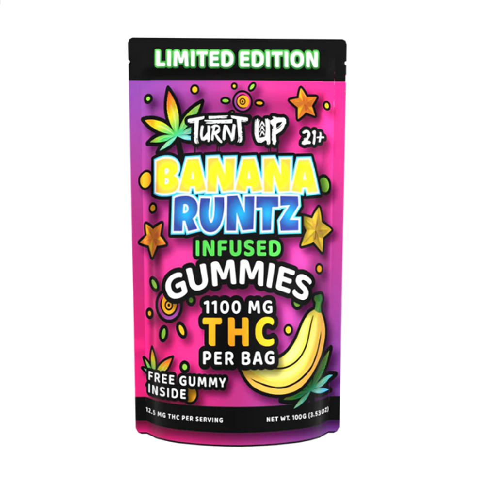Banana Runtz [10pk] (100mg) by Turnt Up