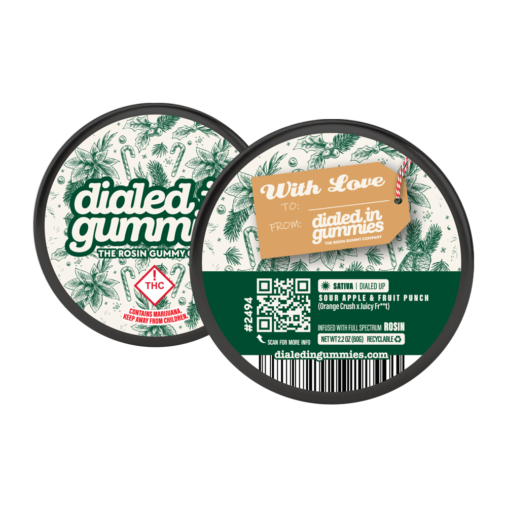 100mg - With Love #2494 - Rosin Gummies (10pk) by Dialed In Gummies