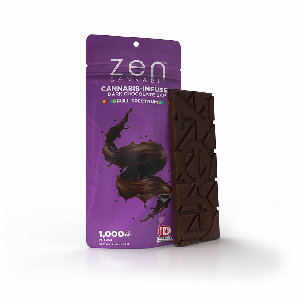 Dark Chocolate (1000mg) by Zen Cannabis