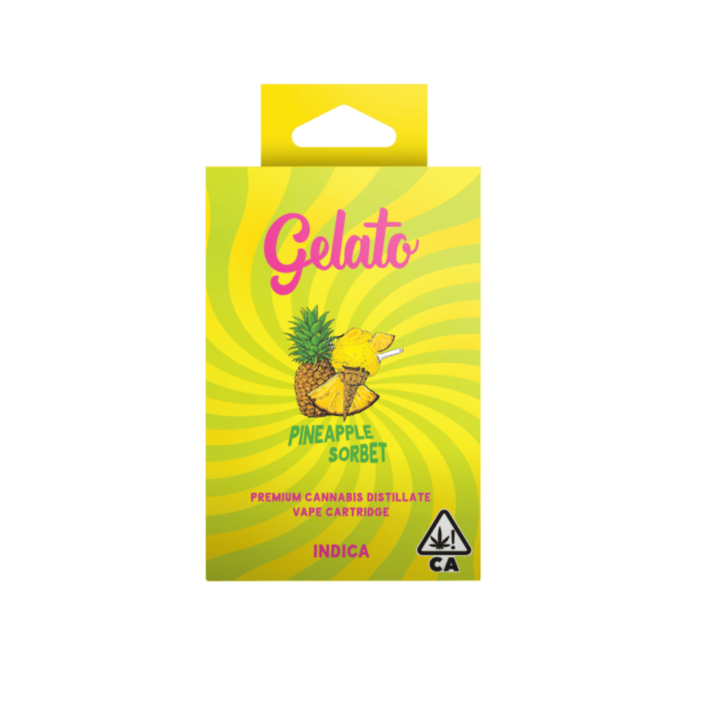 Pineapple Sorbet by Gelato