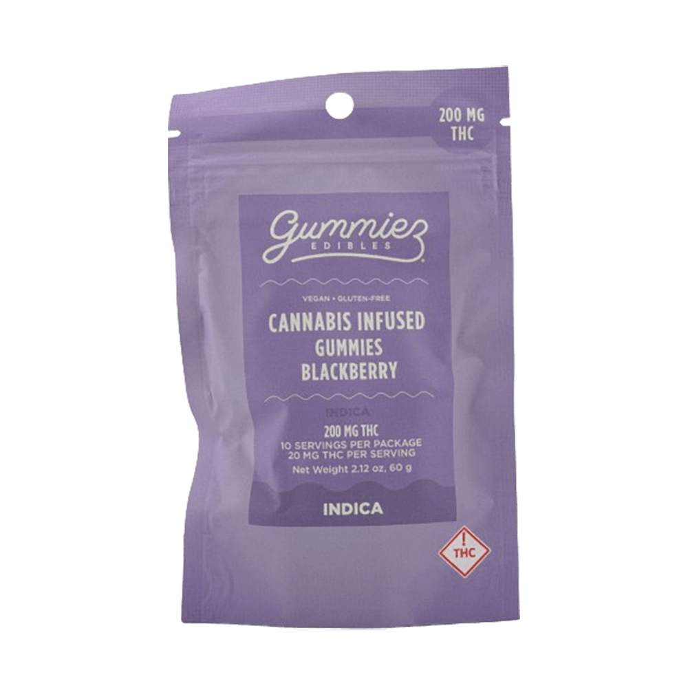 Blackberry - Indica [10pk] (200mg) by Gummiez