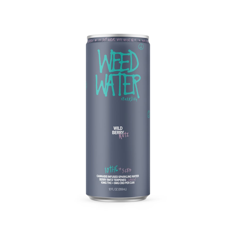 Berry Rntz [12 fl oz] (5mg CBD/10mg THC) by Weed Water