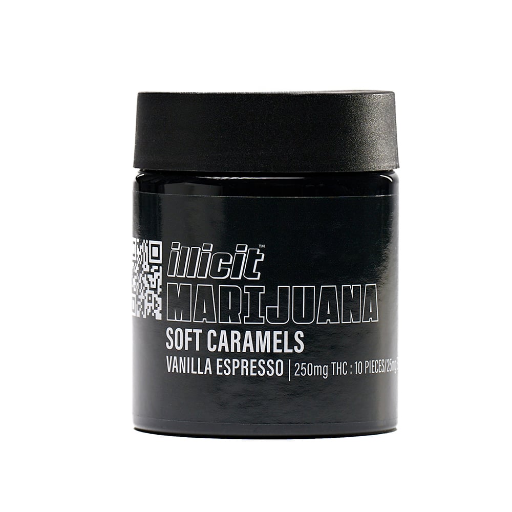 Vanilla Espresso Caramels [10pk] (250mg) by Illicit