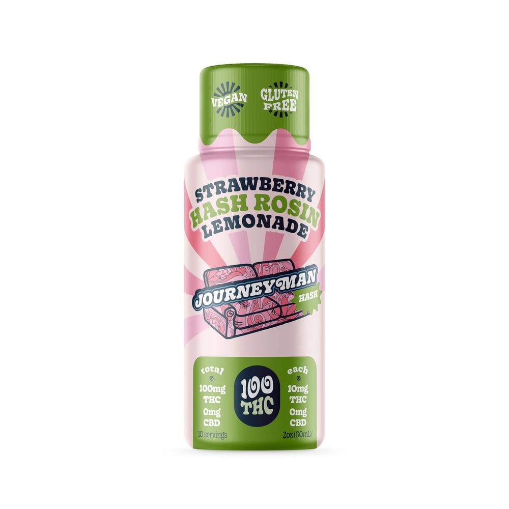 Strawberry Hash Rosin Lemonade [2oz] (100mg) by Journeyman