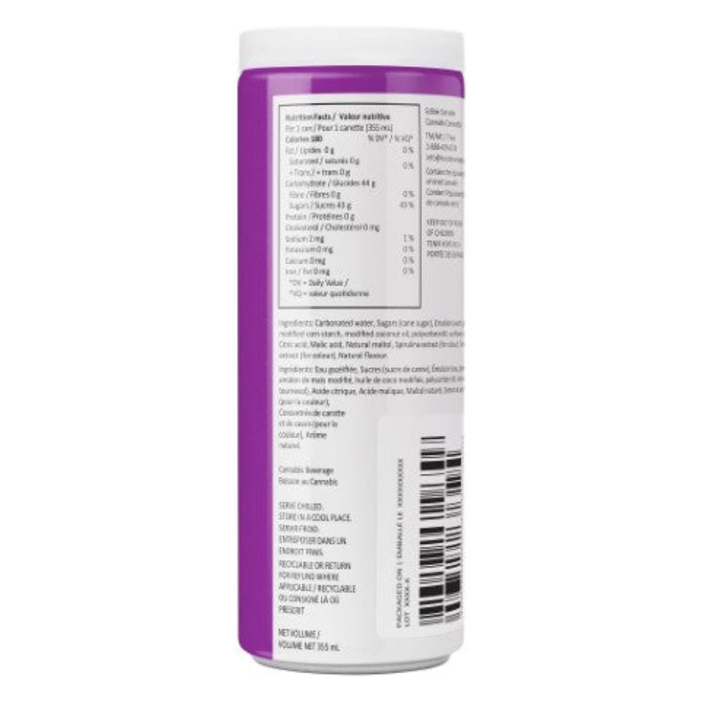 XMG+ Grape Ape Soda [355ml] (10mg CBG/10mg THC) by XMG