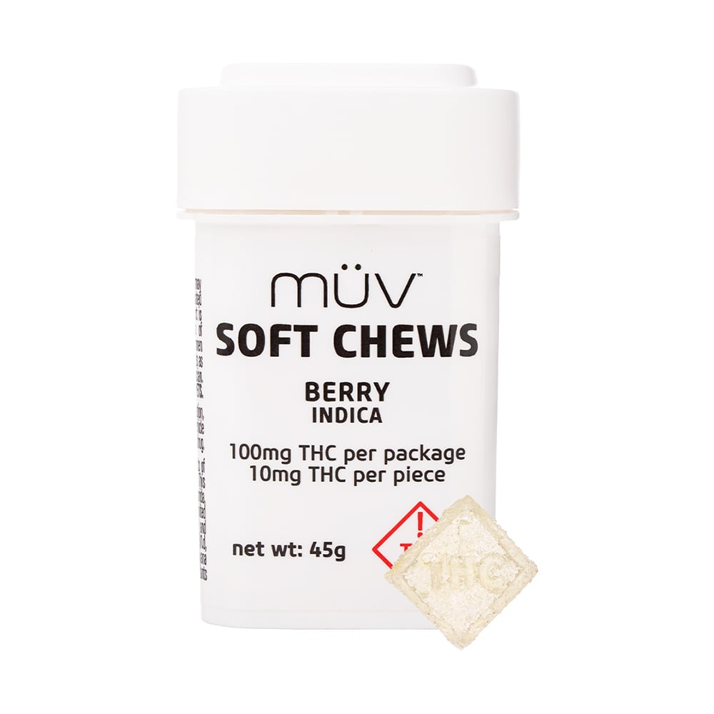 Berry Soft Chews (100mg) by MÜV