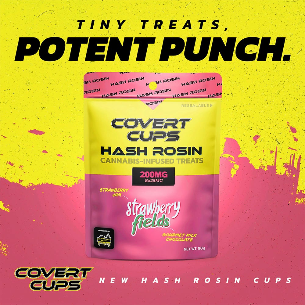 Strawberry Fields [5pk] (200mg) by Covert Kitchen